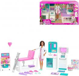 MATTEL BRB Klinika 1.pomoci hern set panenka Barbie doktorka s doplky